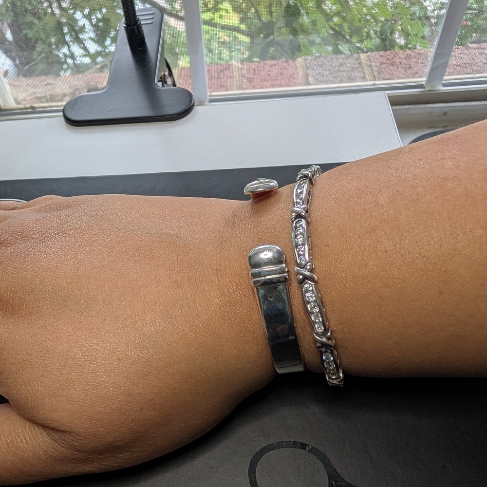 Silver Zirconia Tennis Bracelet